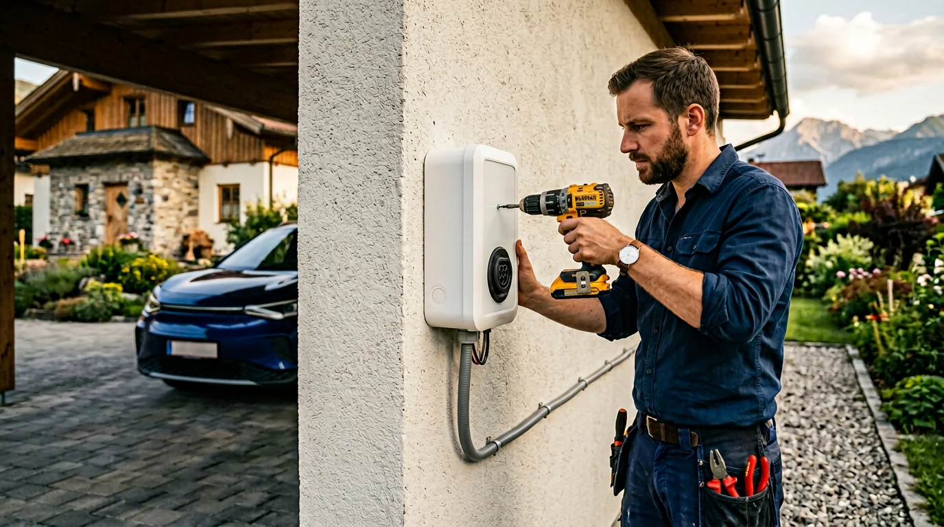 Elektriker Mauerbach – Wallbox-Montage für E-Auto am Einfamilienhaus