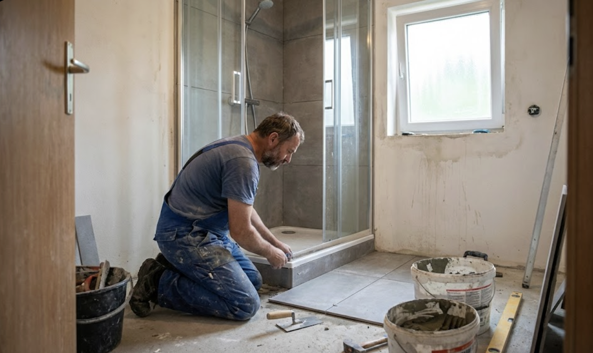 Handwerkerservice Stockerau – Badsanierung und Fliesenverlegung